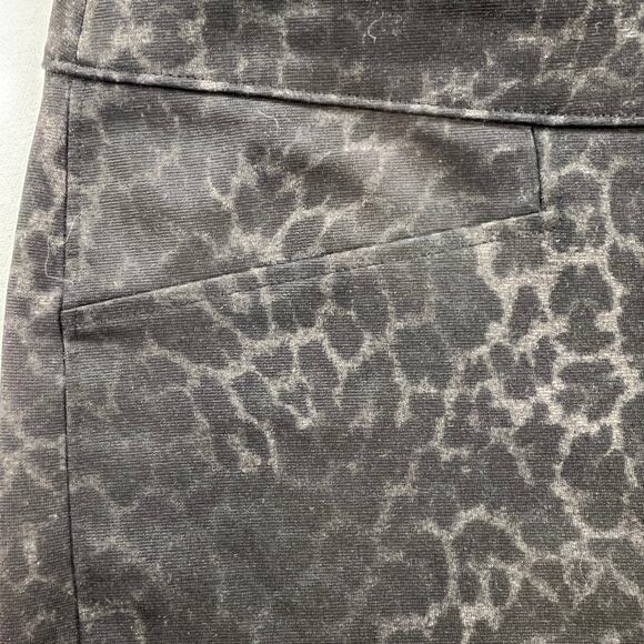 Chico’s Tone on Tone Cheetah Print Ponte Ankle Dress Pants Size 16 (Chico’s 3) - Picture 8 of 12